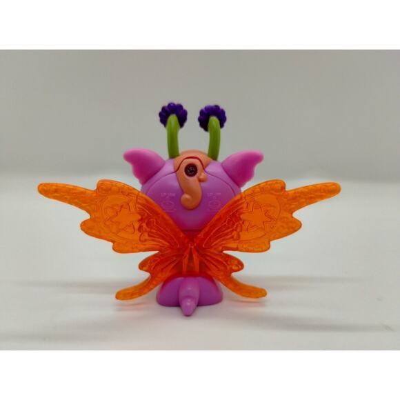 Littlest Pet Shop LPS 2728 Purple Flower Orange Light Up Fairy - Glows - Picture 5 of 9